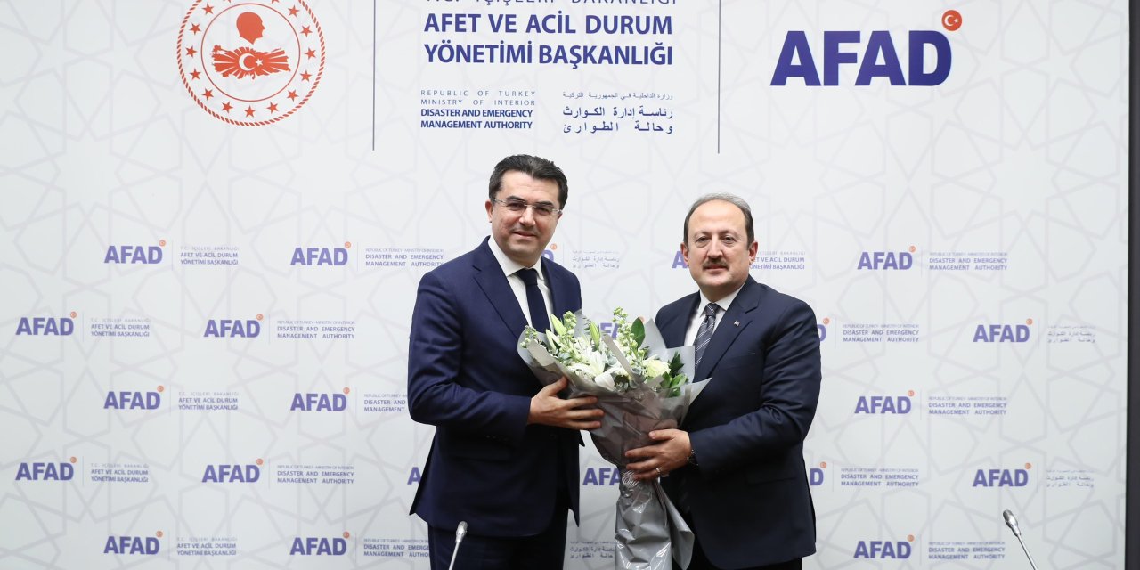 AFAD'da devir teslim töreni gerçekleşti