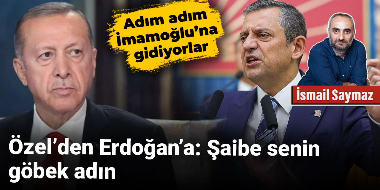 Özel’den Erdoğan’a: Şaibe senin göbek adın