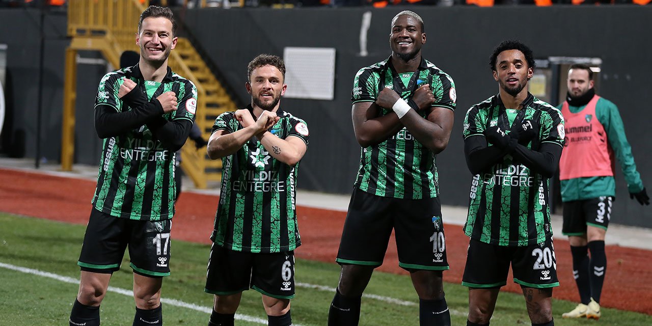Kocaelispor sonradan açıldı: Manisa FK'yı devirdi