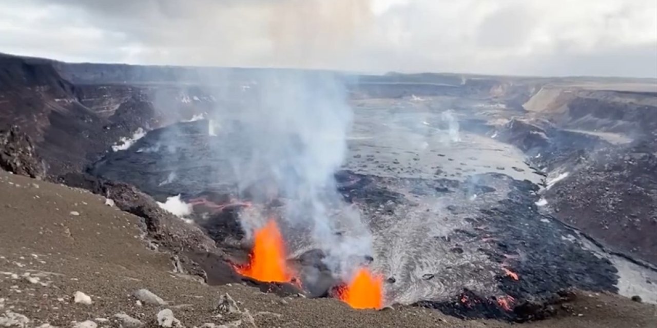 Santorini'den beklerken haber Hawai'den geldi