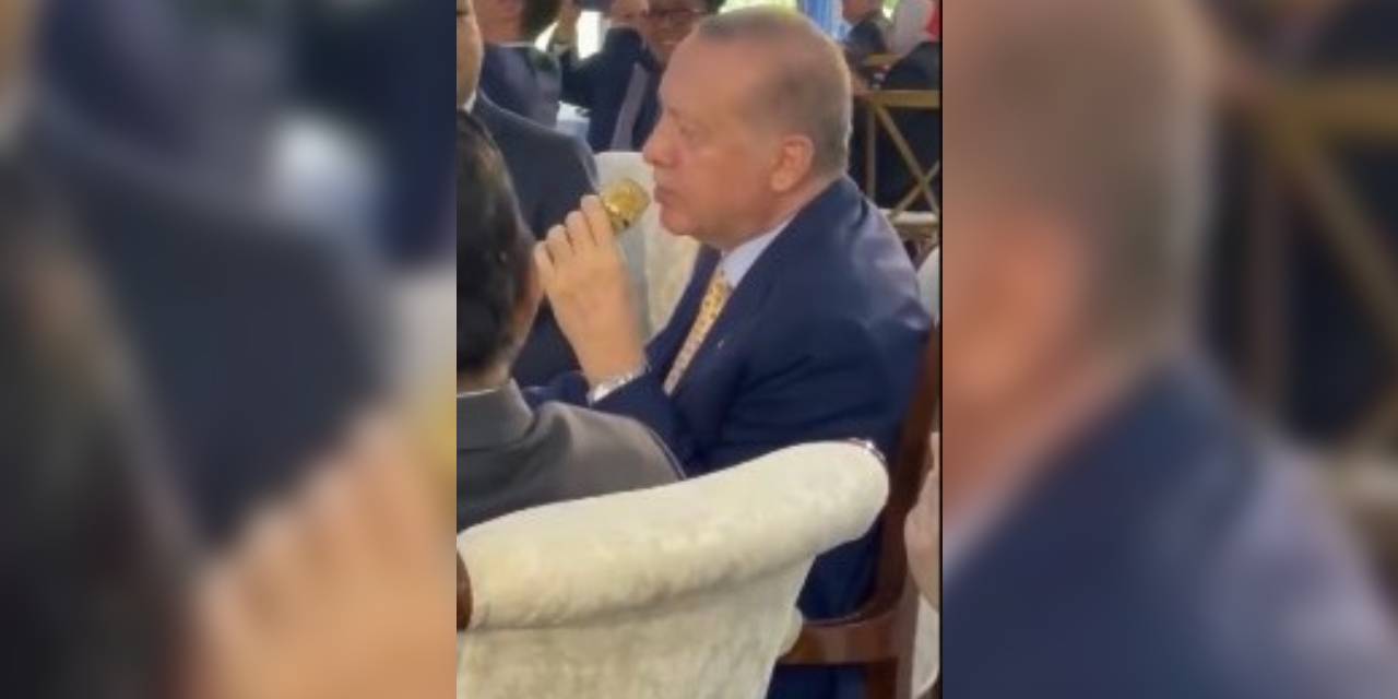 Erdoğan, Endonezya'da mehter marşı okudu
