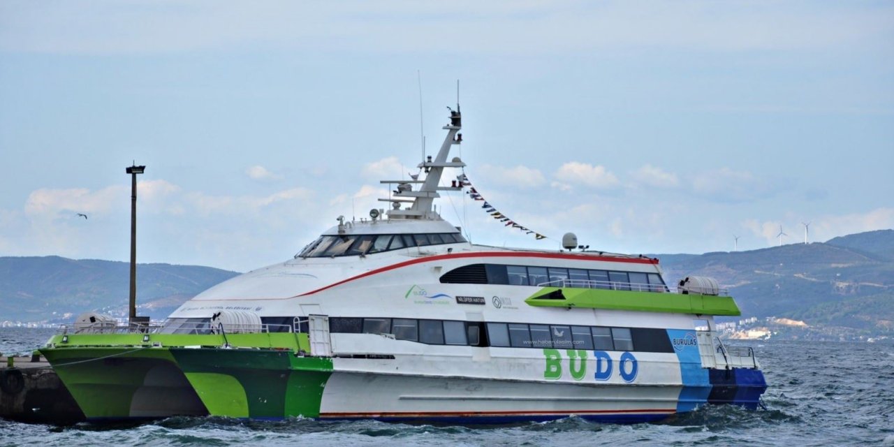Bursa Deniz Otobüslerinde sefer iptalleri
