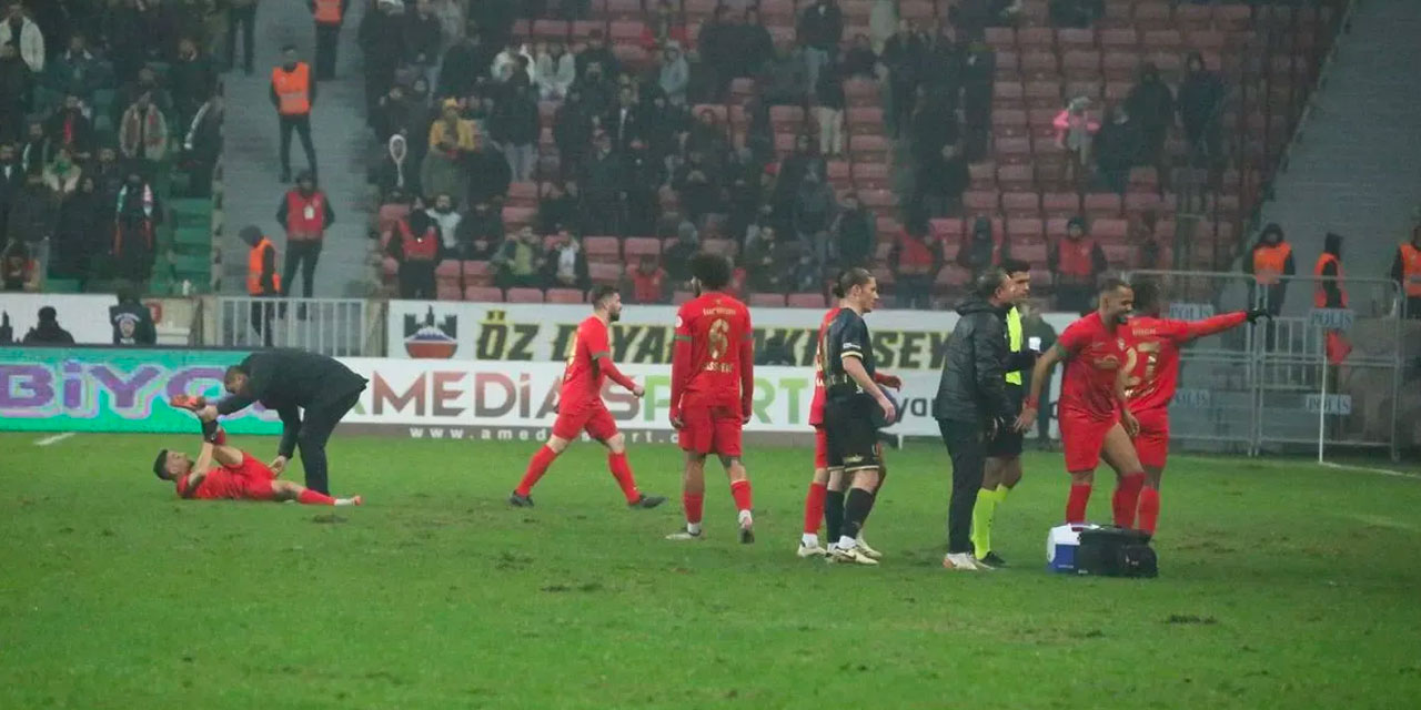Amedspor son dakikada çelmeyi taktı