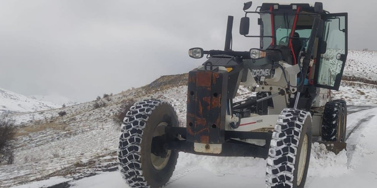 Elazığ'da 154 köy yolu ulaşıma açıldı