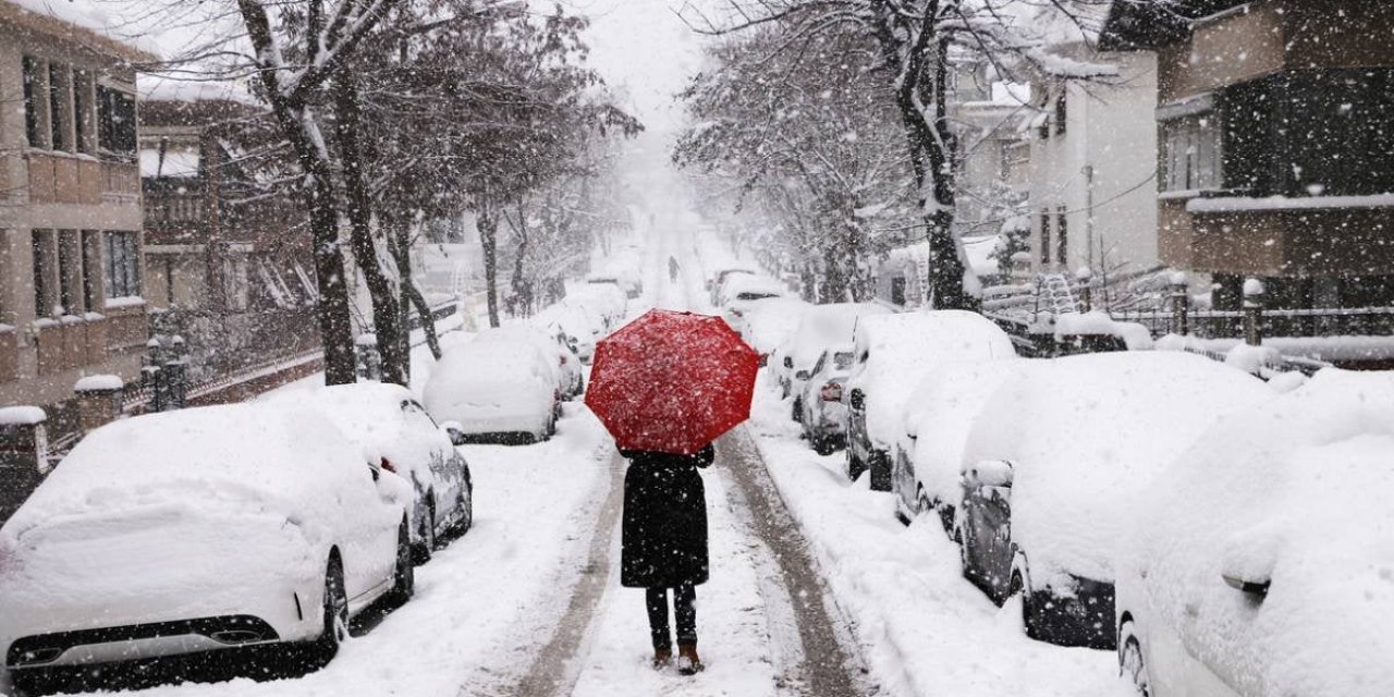 Meteoroloji buz tutacak 7 ili açıkladı: Her yer bembeyaz olacak