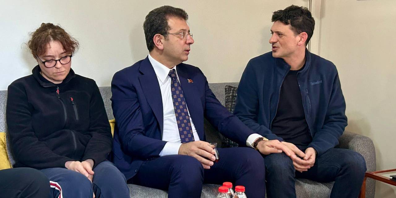 İmamoğlu'ndan Minguzzi ailesine taziye ziyareti