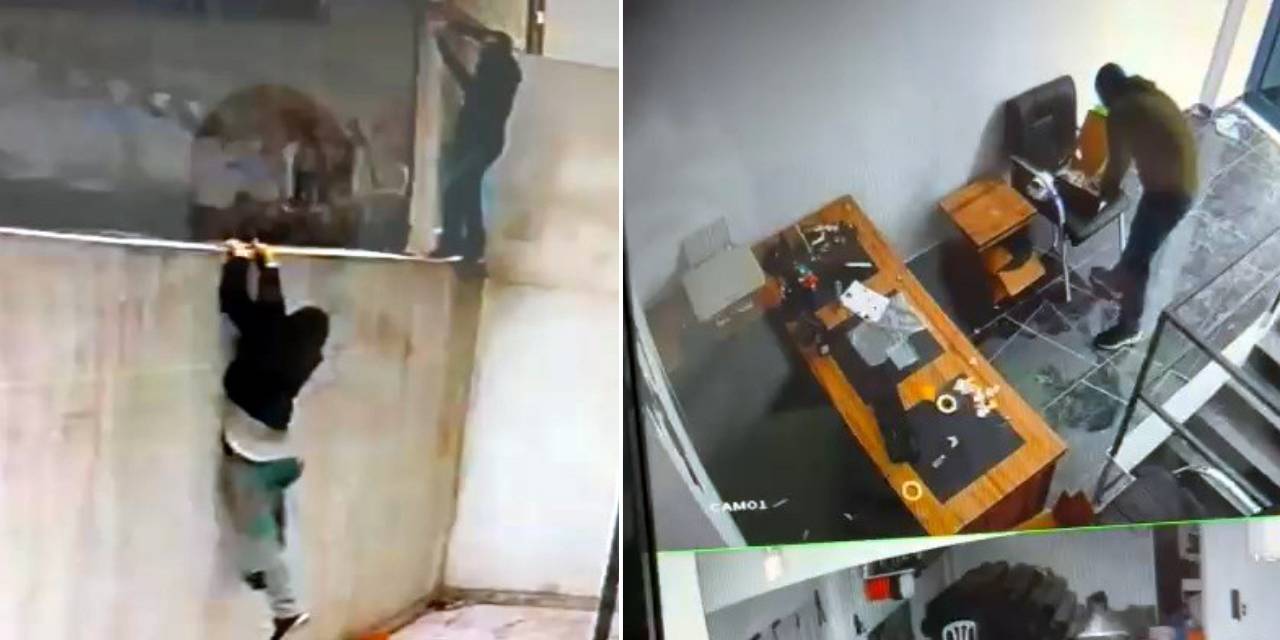 Tuvalet camını kırıp 250 bin liralık eşya çaldılar