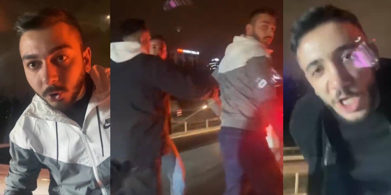 Yol kesen magandalar otomobile saldırdı: 23 suç kaydı ortaya çıktı!