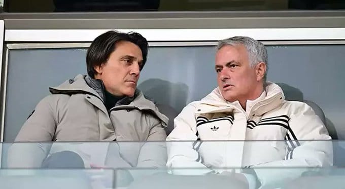 Mourinho ile Montella Başakşehir maçında buluştu