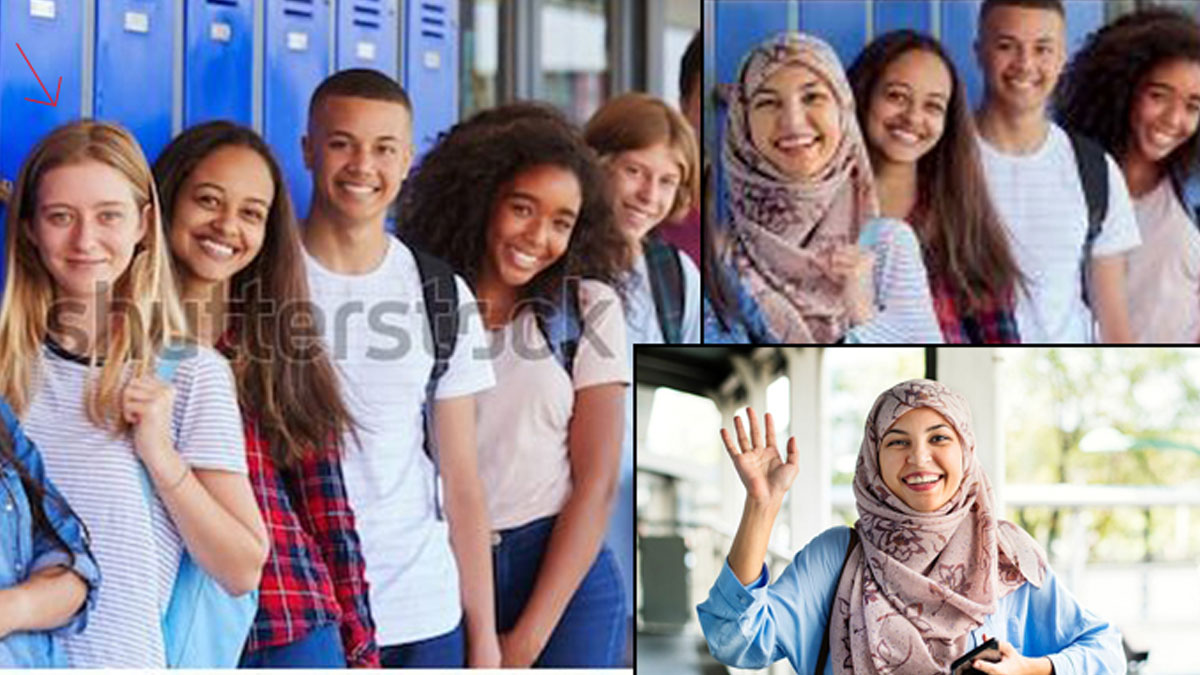 MEB kitaplarında kadınlara photoshop ile türban mı ekleniyor?