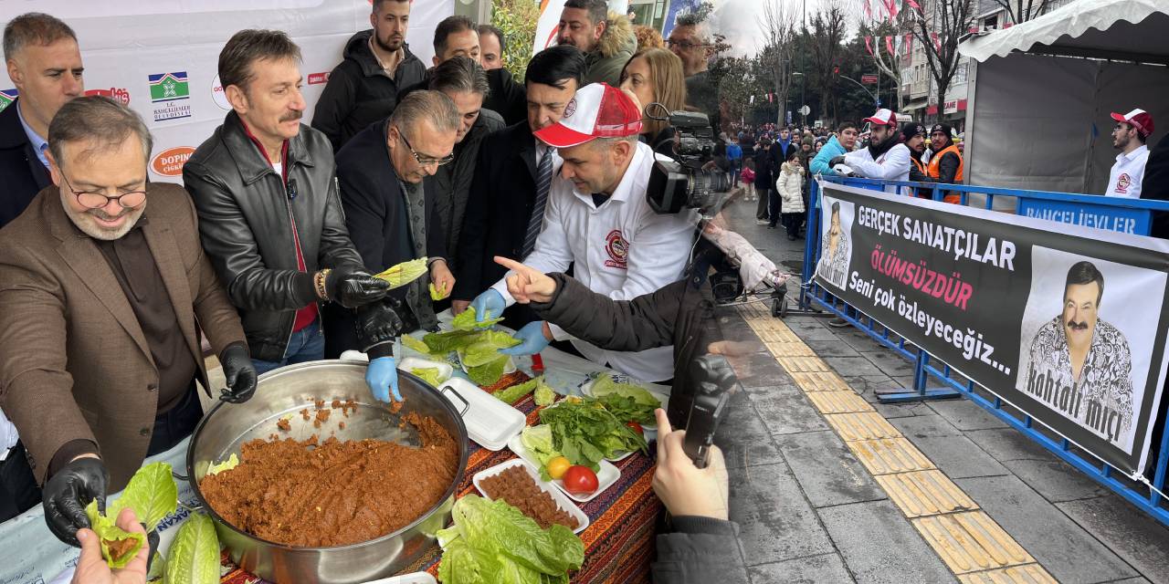 Kahtalı Mıçê anısına çiğ köfte festivali düzenlendi
