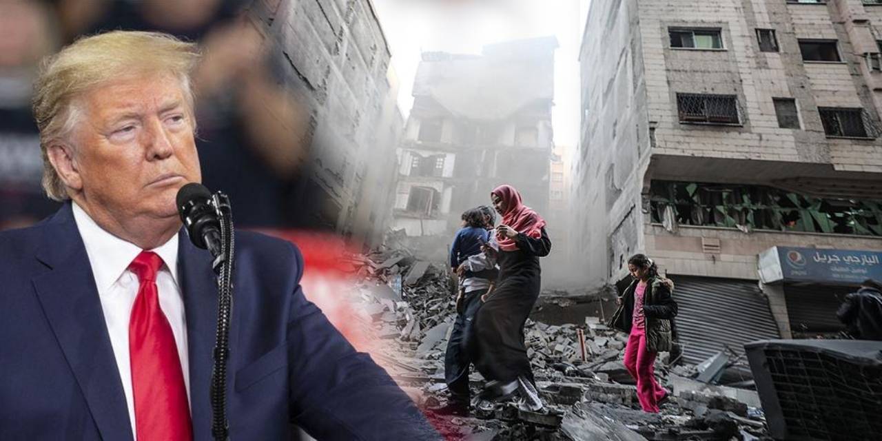 Trump'ın Gazze'ye yönelik sözleri protesto edildi