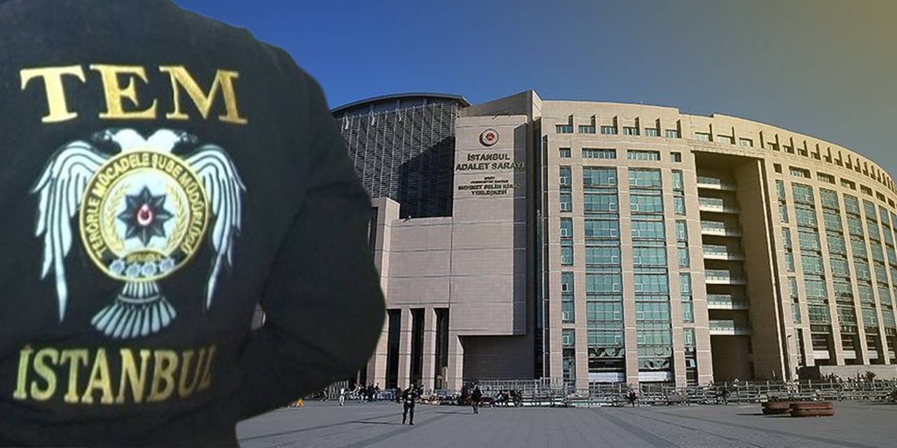 Çağlayan Adliyesi'ne eylem hazırlığında oldukları iddiasıyla iki kişi tutuklandı