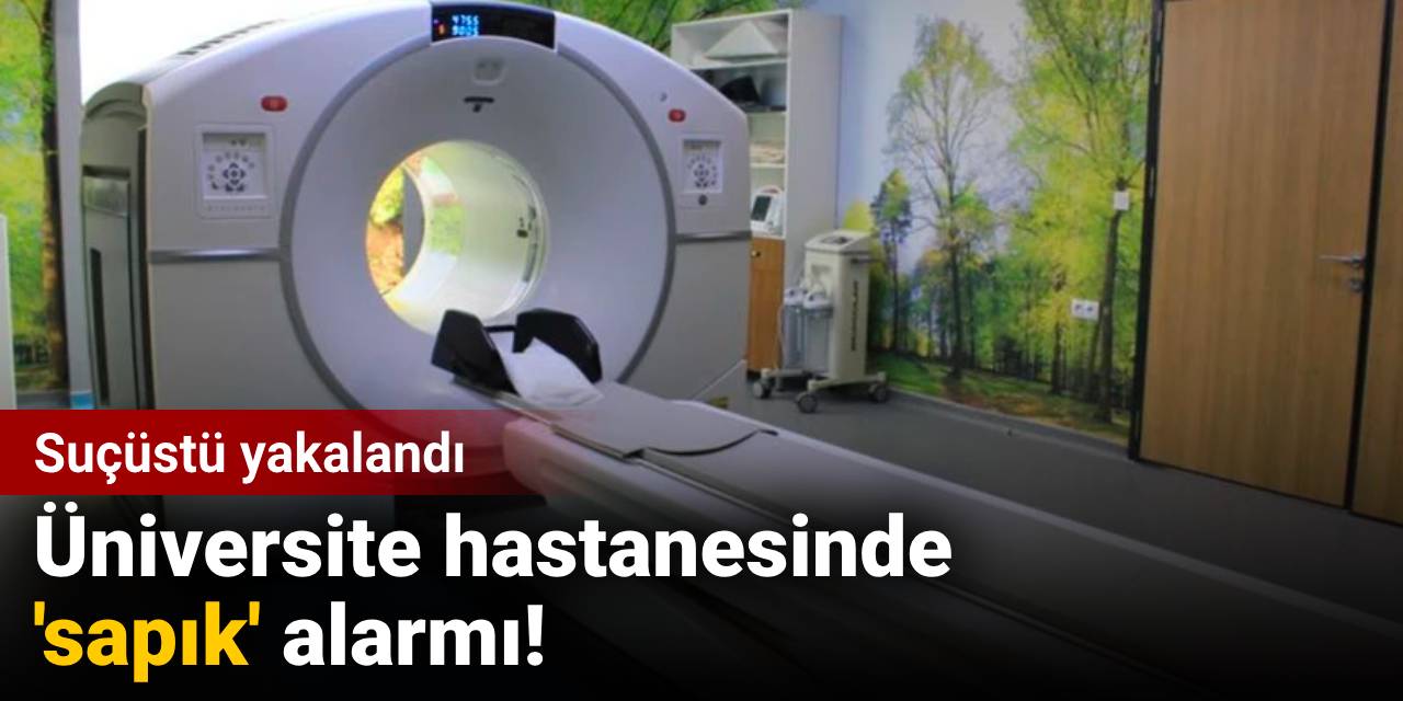 Üniversite hastanesinde ''sapık'' alarmı! Suçüstü yakalandı