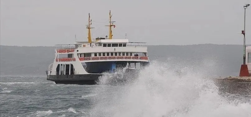 Şehir hatları seferleri iptal edildi