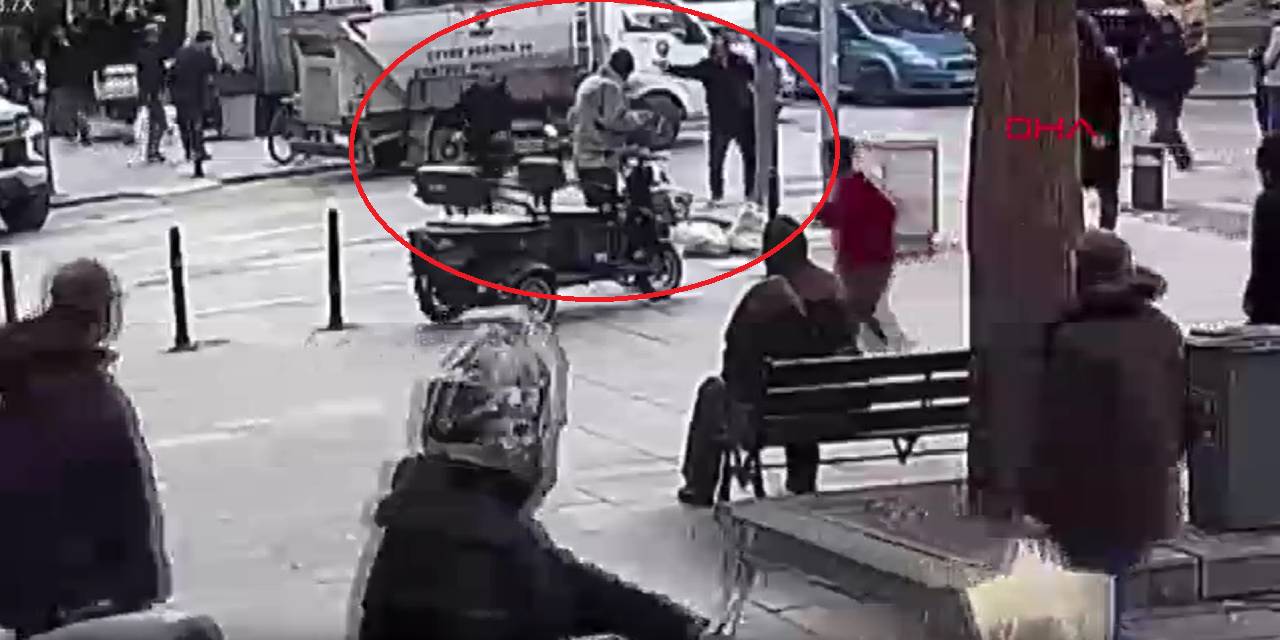 Husumetlisini sokak ortasında vurdu