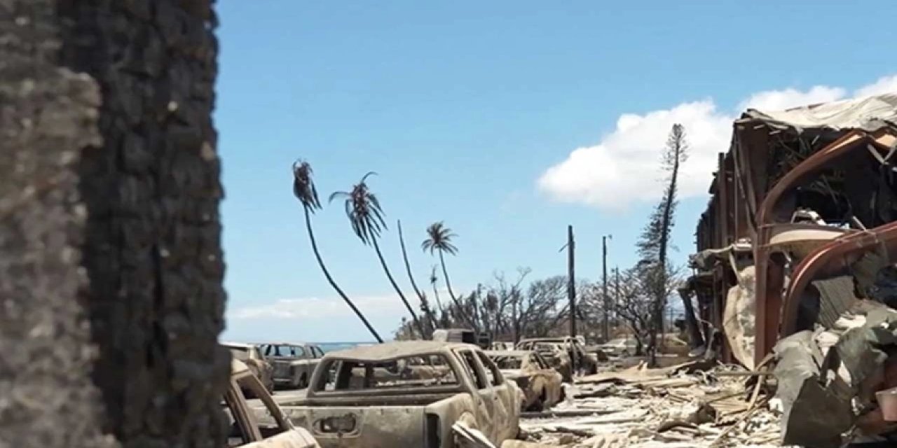 Hawaii'de sahil kenarında patlama meydana geldi