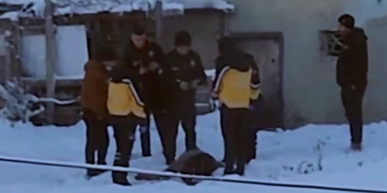 Karla kaplı boş alanda cansız bedeni bulundu