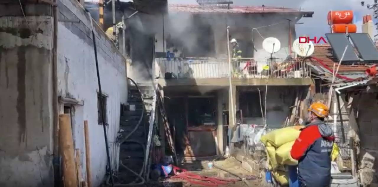 Çıkan yangında 79 yaşındaki kadın hayatını kaybetti