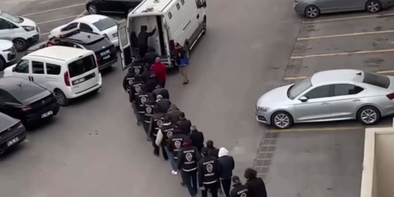 Hırsızlık şüphelilerine operasyon: 12 gözaltı