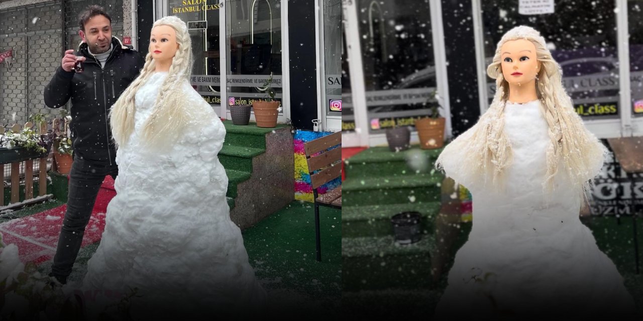 Bu da kardan gelin hırsızlığı!