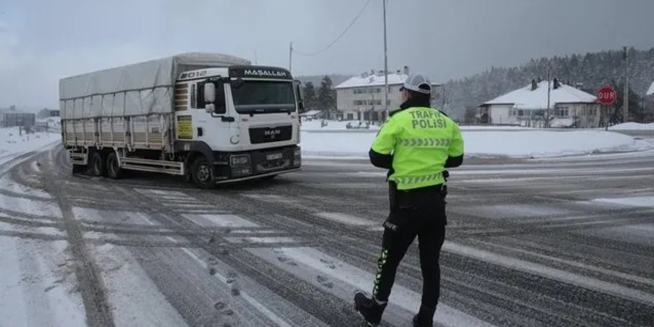 Ağır taşıtların kullanımına yönelik kısıtlama kaldırıldı