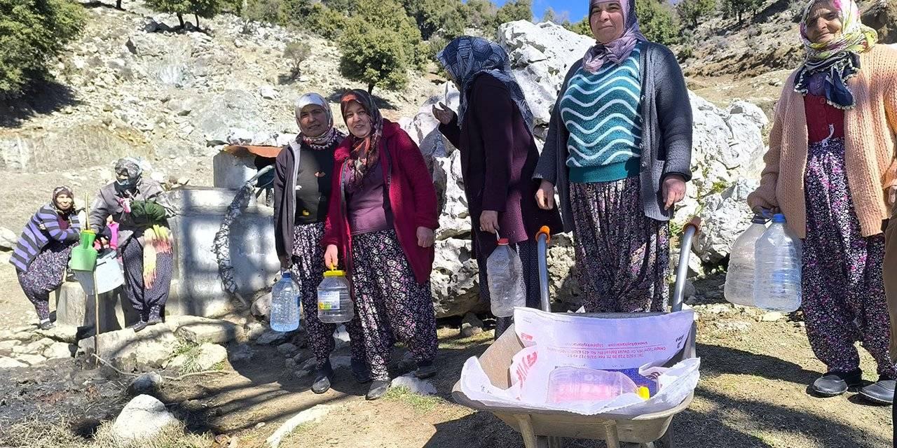 Osmaniye'de köylülerin 'su' tepkisi