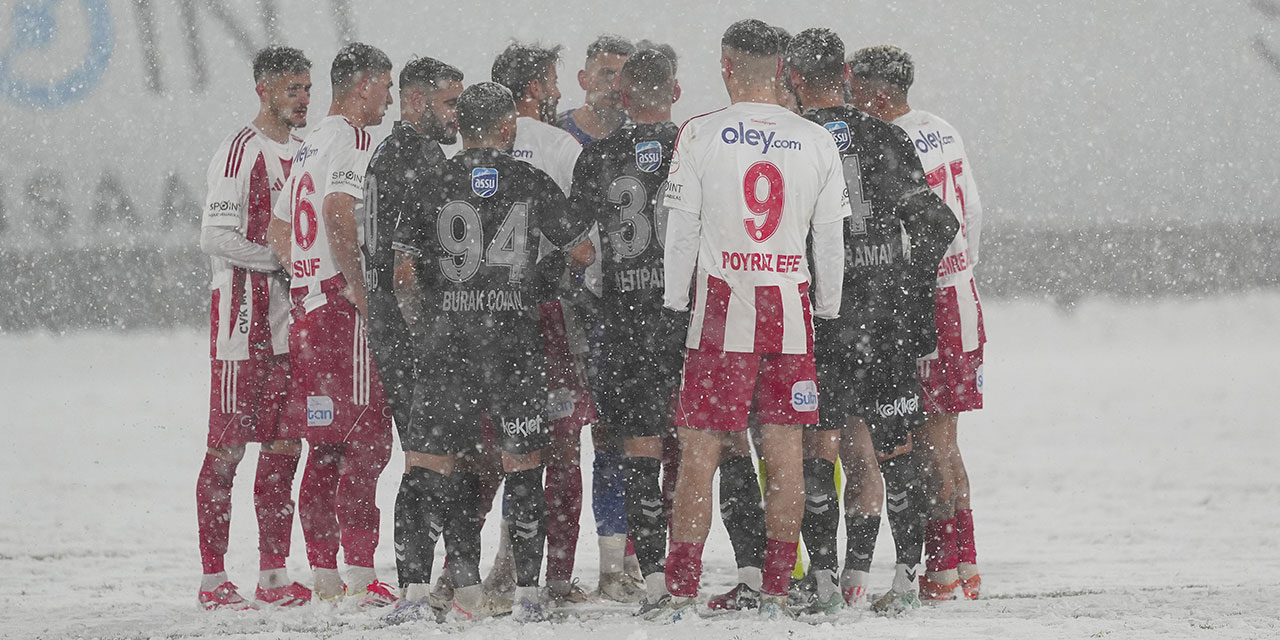 Kar yağışı 3 puanı engelledi