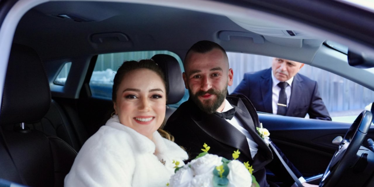 Karla mücadelede mutlu olsun! Düğüne yetişmeye çalışan gelin ve damat için seferber oldular