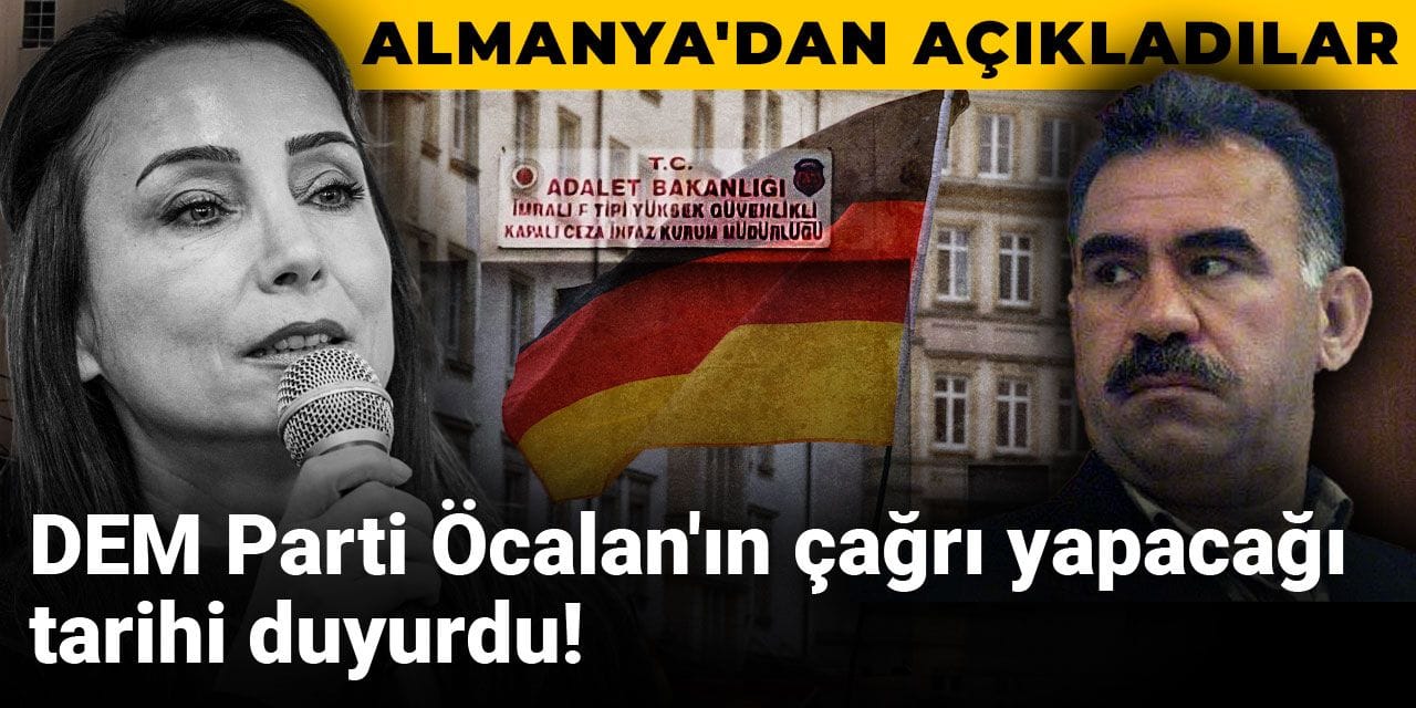 DEM Parti Öcalan'ın çağrı yapacağı tarihi duyurdu!
