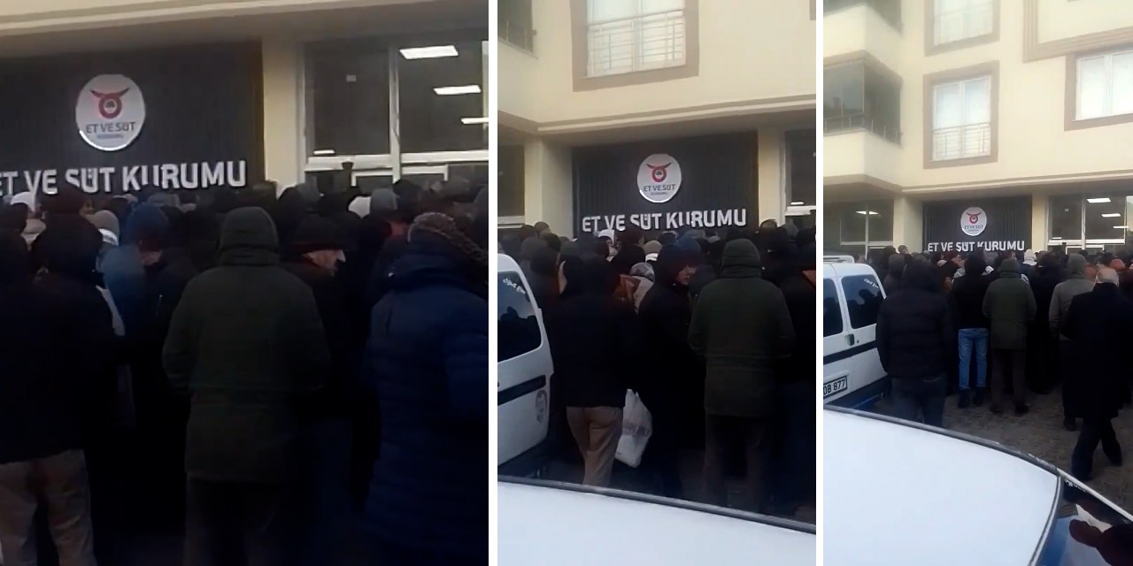 AKP'nin kalesinde Ramazan öncesi ucuz et kuyruğu