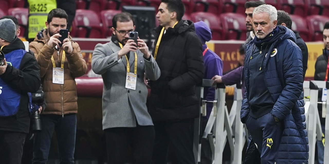 Mourinho'dan Galatasaray derbisi öncesi flaş açıklama