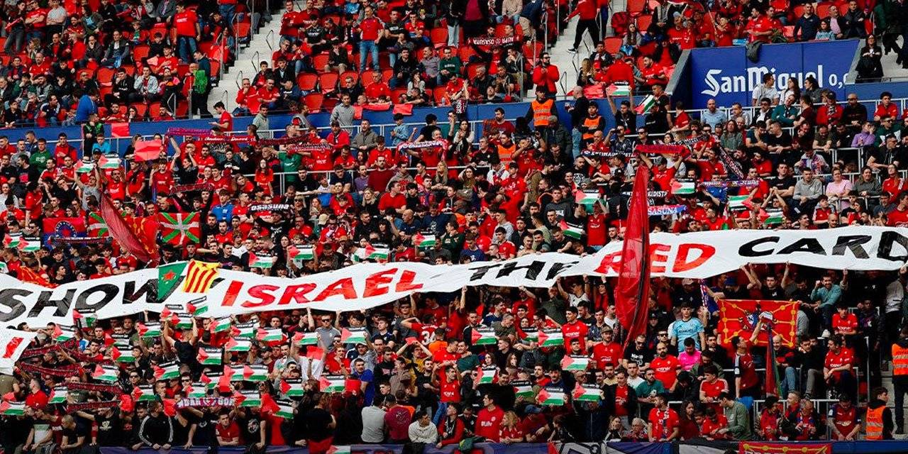 La Liga'da İsrail protestosu sürüyor
