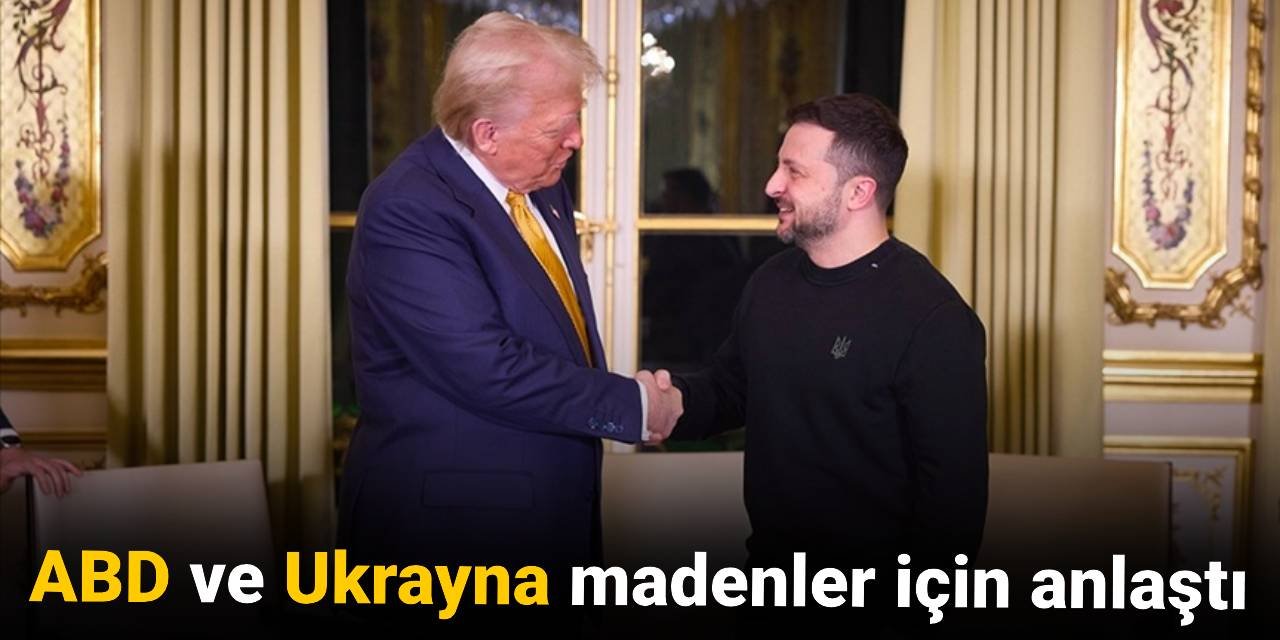 Son dakika... ABD ve Ukrayna madenler için anlaştı