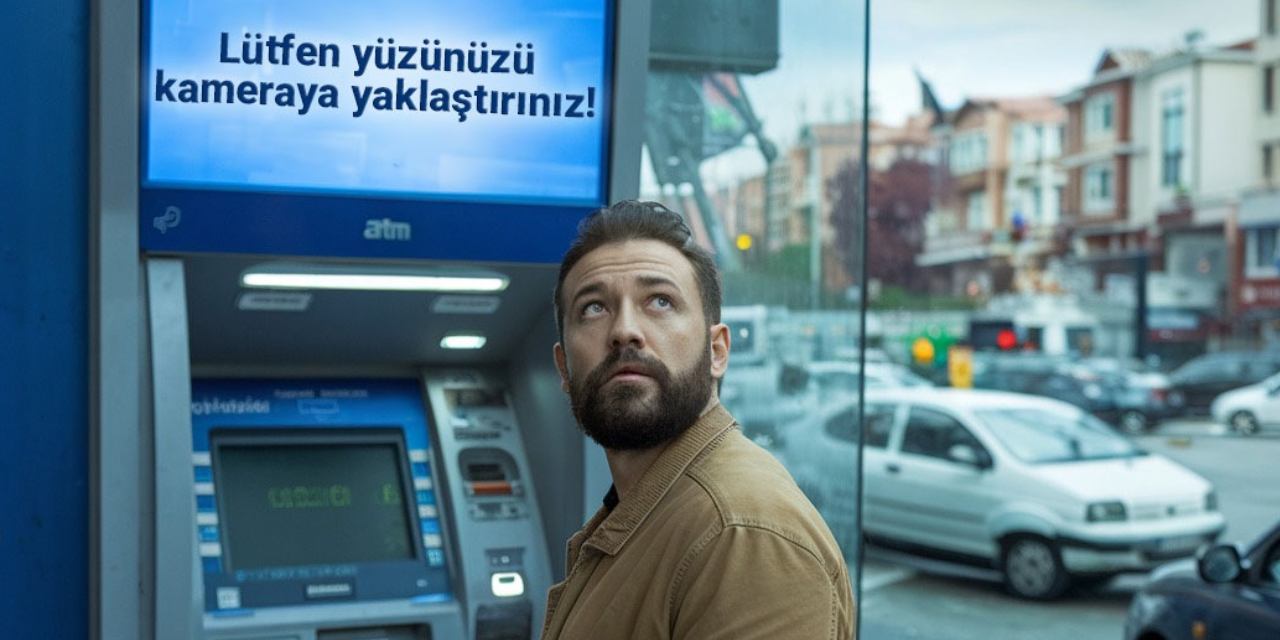 Yüzü tanımlanamayan ATM'den para çekemeyecek
