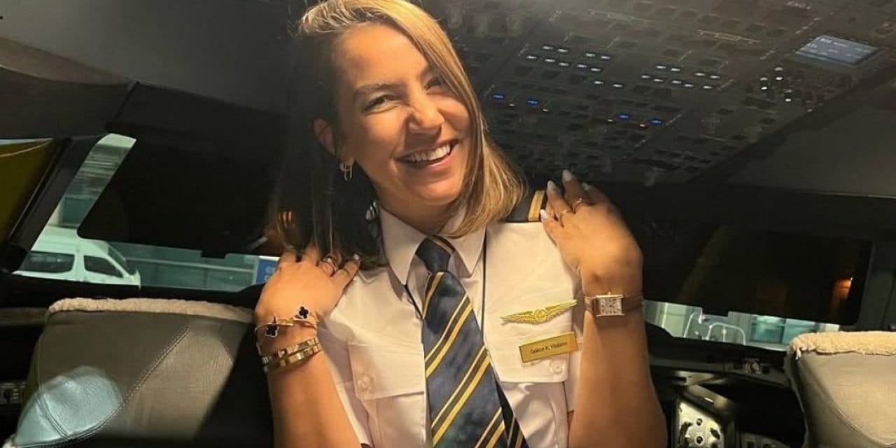 Dünyanın en büyük yolcu uçağı Türk kadın pilotu Gökçe Kübra Yıldırım’a emanet