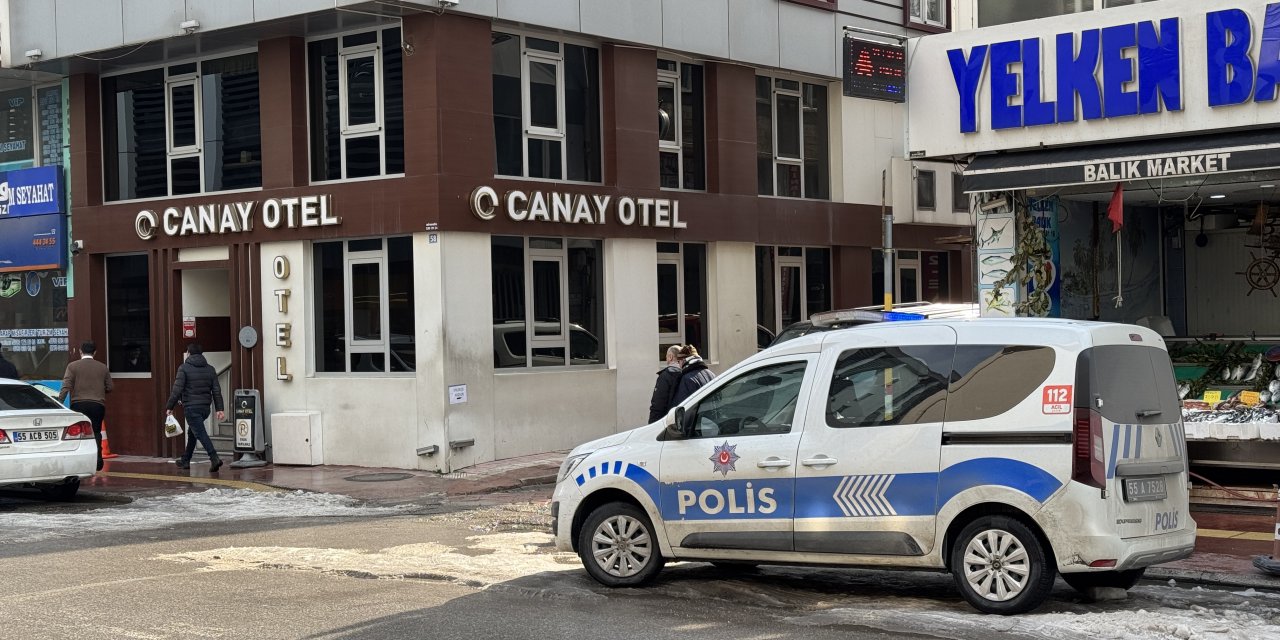 Samsun'da Azerbaycan uyruklu kişi otel odasında ölü bulundu