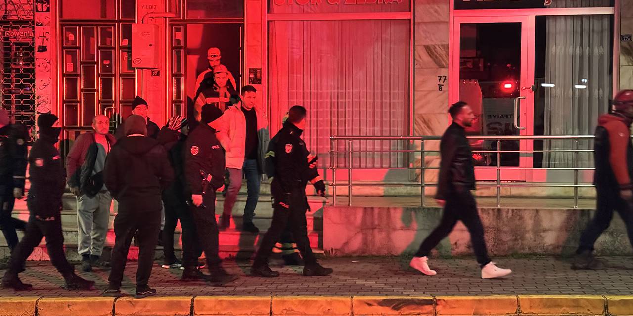 Ev halkı aniden gelen sesle irkildi: 5 katlı bina boşaltıldı