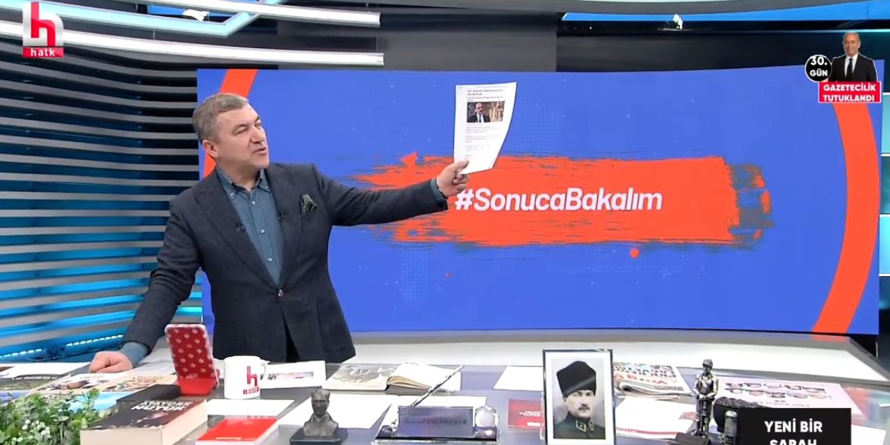 MİT Başkanı İbrahim Kalın Halk TV'ye yanıt verdi! İsmail Küçükkaya canlı yayında aktardı