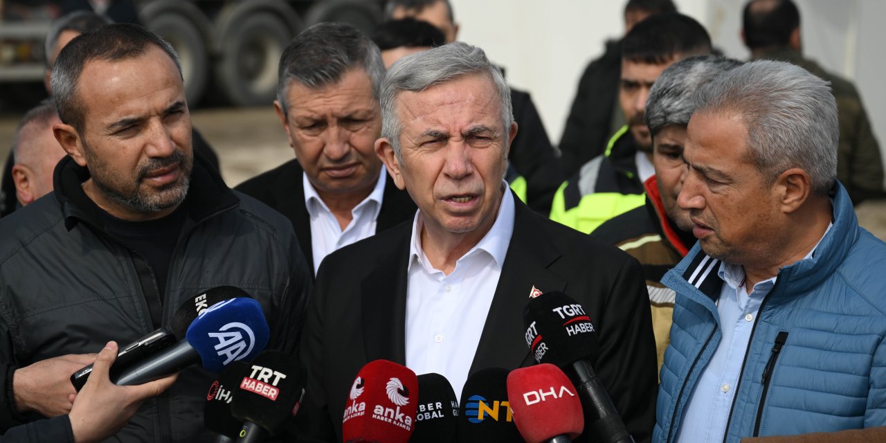 Ankara'daki yangınla ilgili Mansur Yavaş'tan açıklama