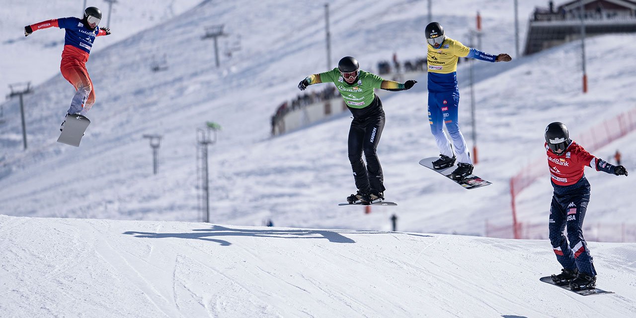FIS Dünya Snowboard Kupası Erzurum'da başladı