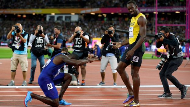Yuhalanan Gatlin, Bolt'un önünde birinci oldu