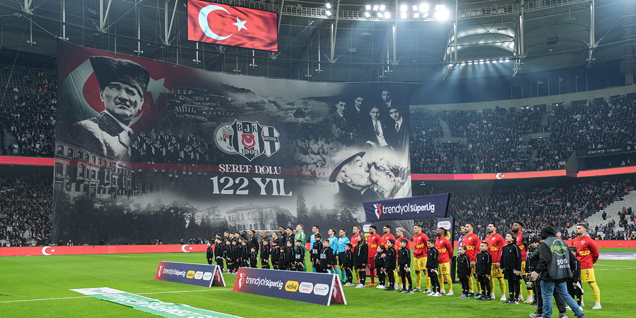 Beşiktaş'tan özel koreografi