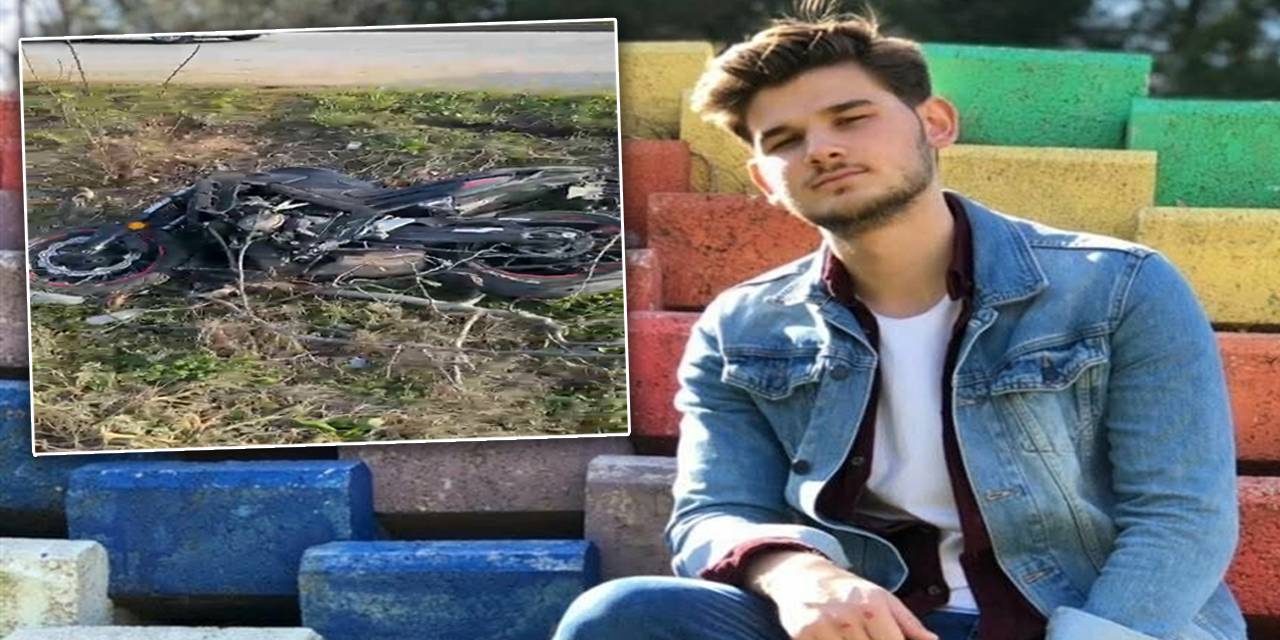 Emanet aldığı motosikletle kaza yapan genç hayatını kaybetti