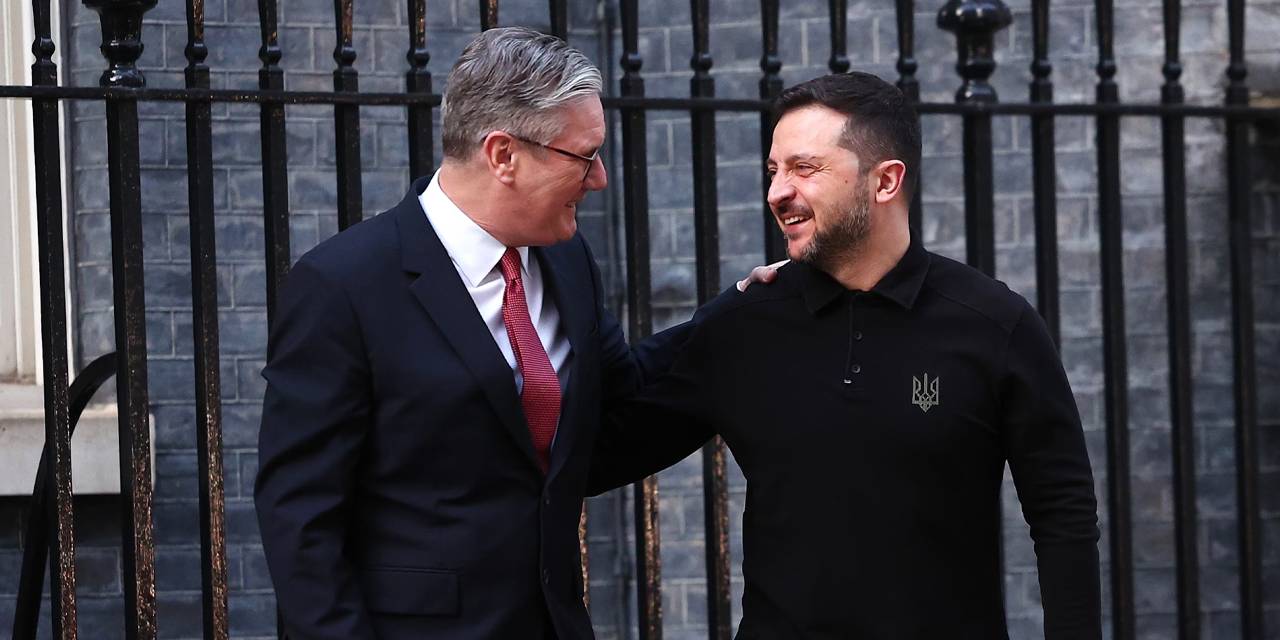 Zelenski'yi ağırlayan İngiltere Başbakanı, Trump'la telefonda görüştü