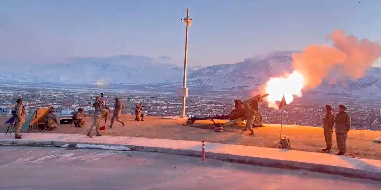 Erzincan’da ramazanda top atışı geleneği yaşatılıyor