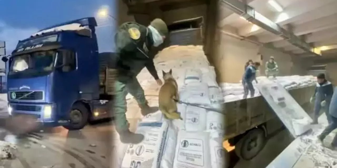 Nişasta çuvallarına gizlediler! 60 kilo 200 gram ele geçirildi