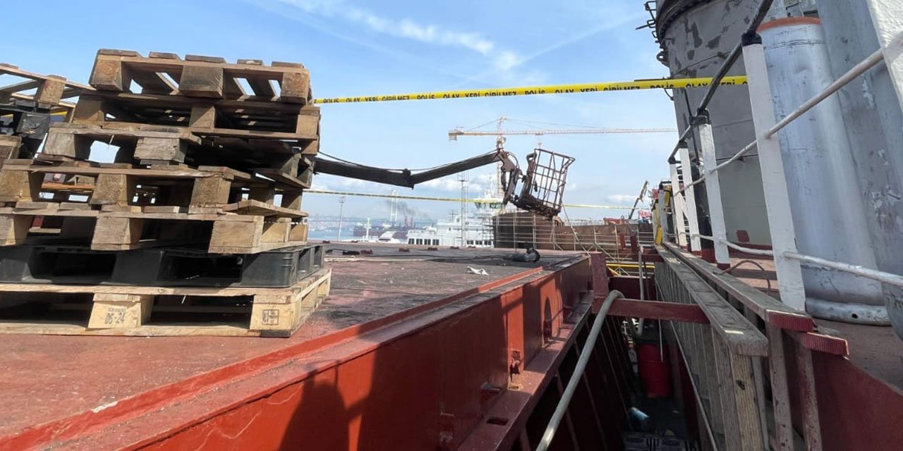 Kaynak yaparken vinç sepetinden düşen usta öldü