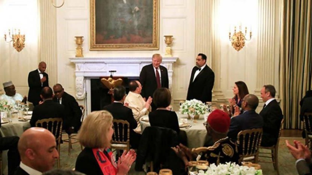 Donald Trump'tan Beyaz Saray’da iftar yemeği