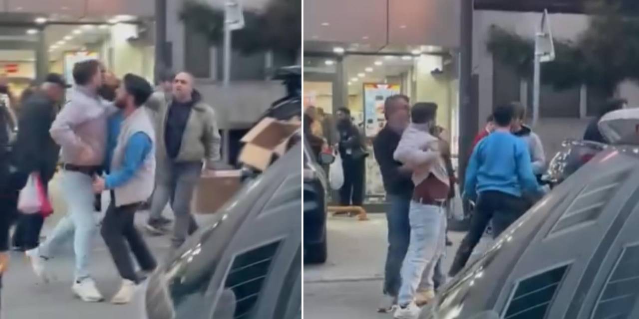 Fırıncı ile seyyar satıcı arasında pide kavgası